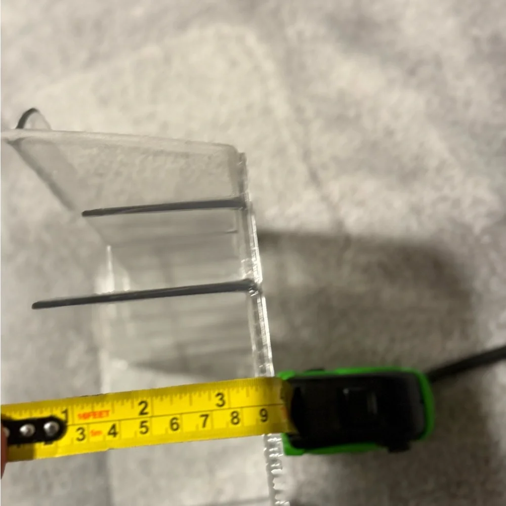 Clear Plastic Organizer with Dividers